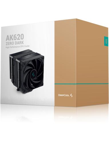 DeepCool AK620 Zero Dark Ventilador CPU 120mm Negro