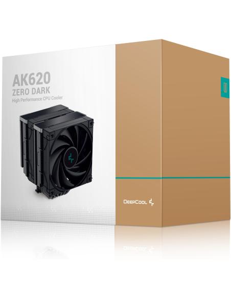 DeepCool AK620 Zero Dark Ventilador CPU 120mm Negro