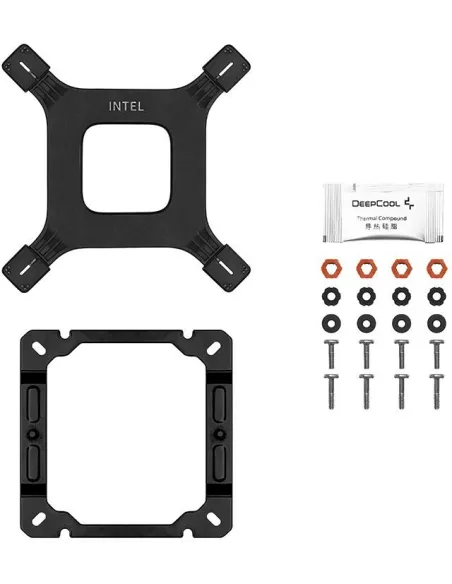 DeepCool AG400 BK ARGB Ventilador CPU 120mm Negro