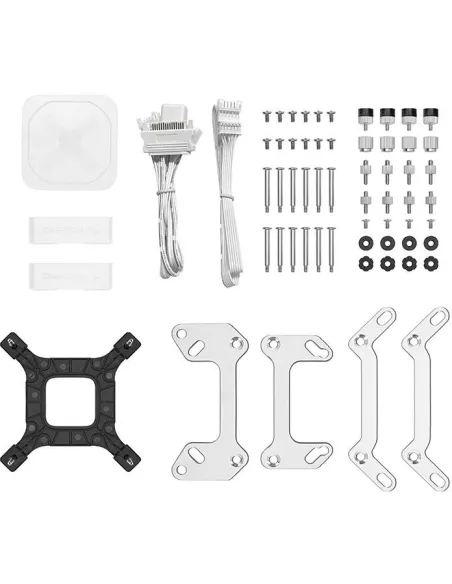 DeepCool LS720 Kit de Refrigeración Líquida 360mm Blanco