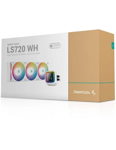 DeepCool LS720 Kit de Refrigeración Líquida 360mm Blanco