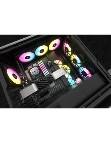 Corsair iCUE H150i ELITE CAPELLIX XT Kit de Refrigeración Líquida 360mm Negro