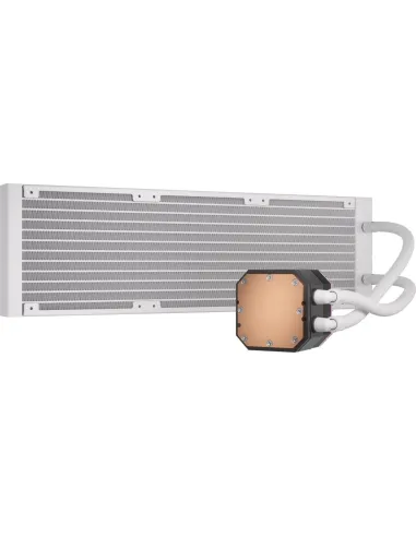 Corsair iCUE H150i ELITE CAPELLIX XT Kit de Refrigeración Líquida 360mm Blanco