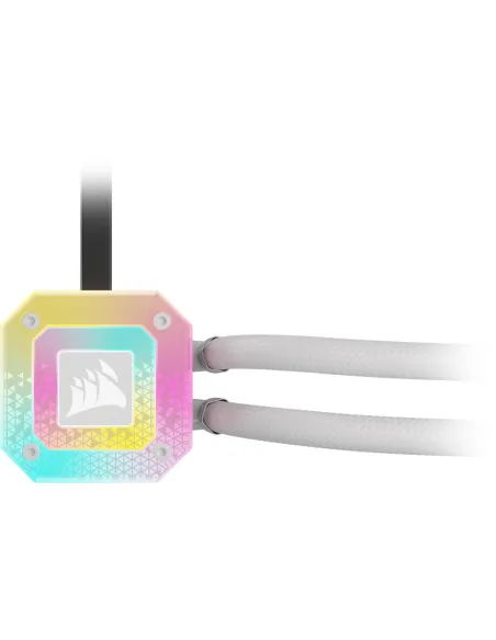 Corsair iCUE H150i ELITE CAPELLIX XT Kit de Refrigeración Líquida 360mm Blanco