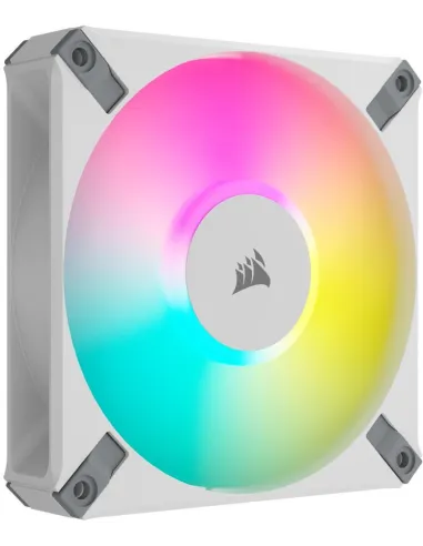 Corsair iCUE AF120 RGB ELITE Ventilador PWM de 120 mm Blanco