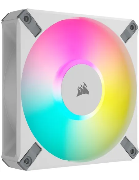 Corsair iCUE AF120 RGB ELITE Ventilador PWM de 120 mm Blanco