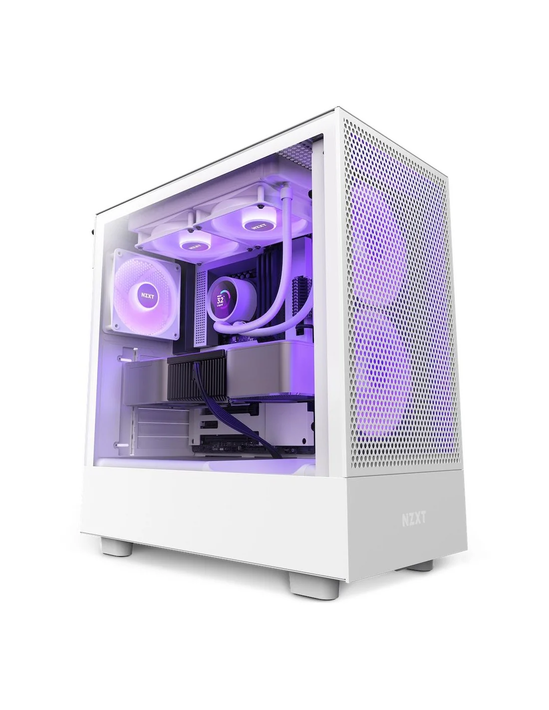 NZXT Kraken 240 RGB Kit de Refrigeración Líquida 240mm Blanca