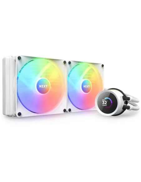 NZXT Kraken 280 RGB Kit de Refrigeración Líquida 280mm Blanca