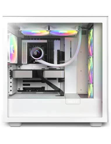 NZXT Kraken 280 RGB Kit de Refrigeración Líquida 280mm Blanca