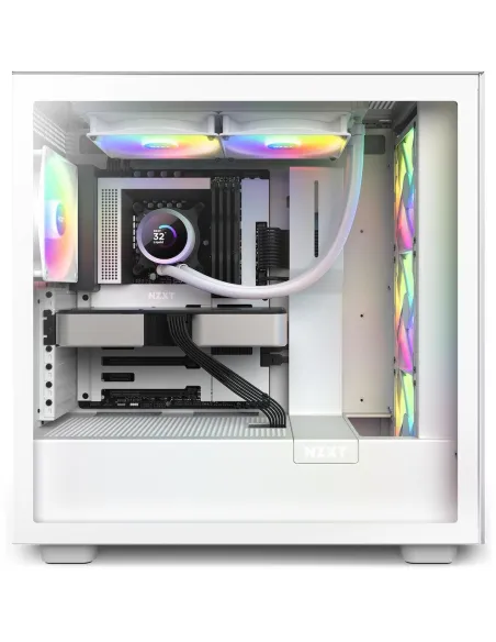 NZXT Kraken 280 RGB Kit de Refrigeración Líquida 280mm Blanca