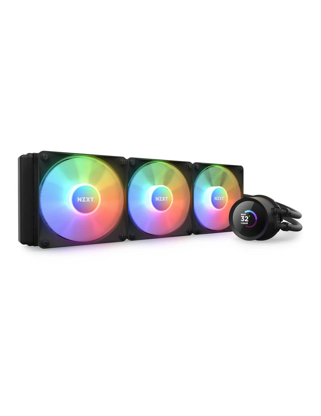 NZXT Kraken 360 RGB Kit de Refrigeración Líquida 360mm Negro