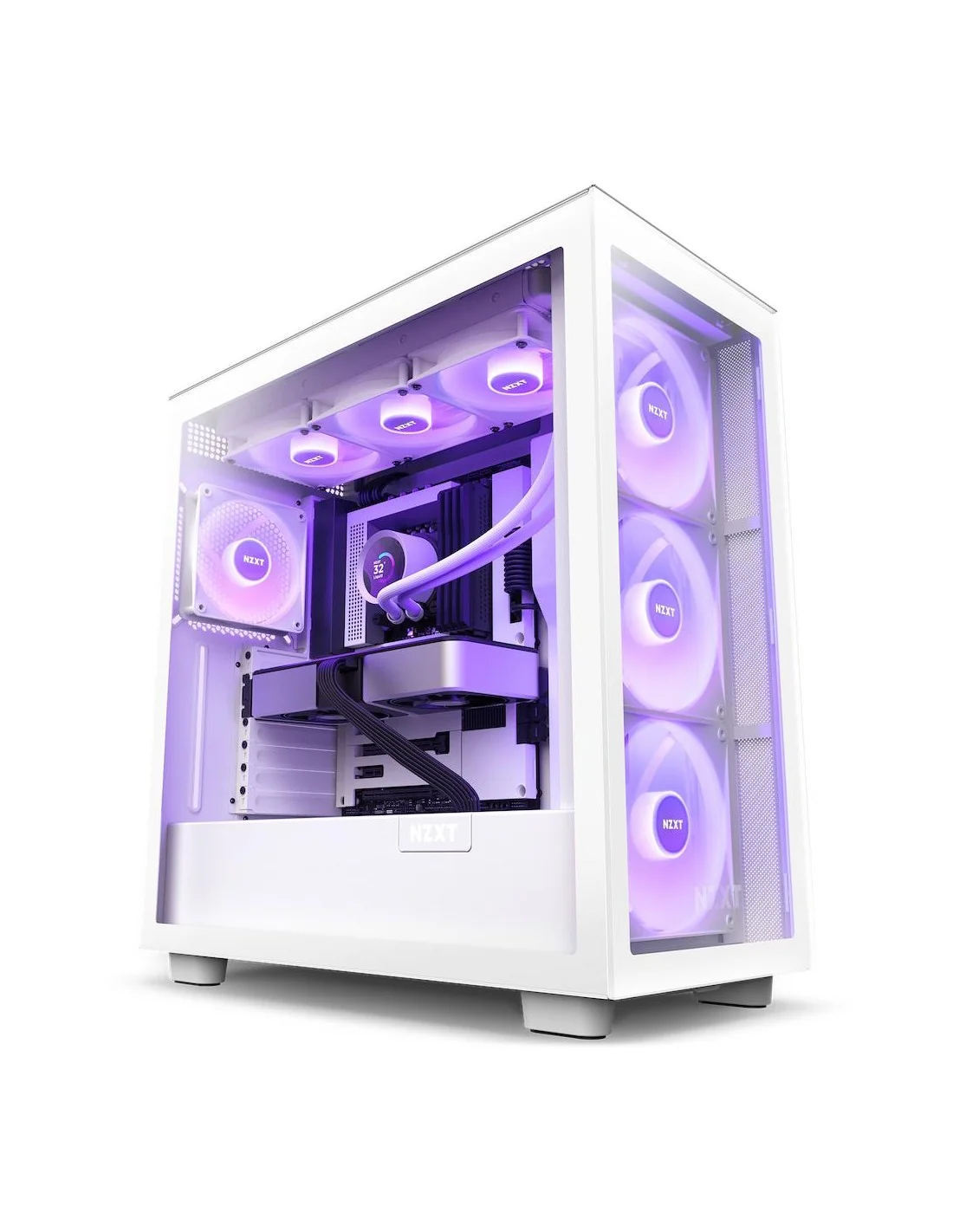 NZXT Kraken 360 RGB Kit de Refrigeración Líquida 360mm Blanco