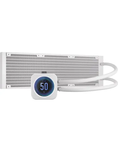 Corsair iCUE H150i ELITE LCD XT Kit de Refrigeración Líquida 360mm Blanco