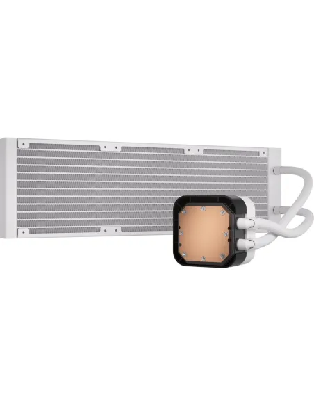 Corsair iCUE H150i ELITE LCD XT Kit de Refrigeración Líquida 360mm Blanco