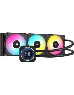 Corsair iCUE H150i ELITE LCD XT Kit de Refrigeración Líquida 360mm Negro