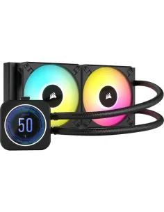 Corsair iCUE H100i ELITE LCD XT Kit de Refrigeración Líquida 240mm Negro