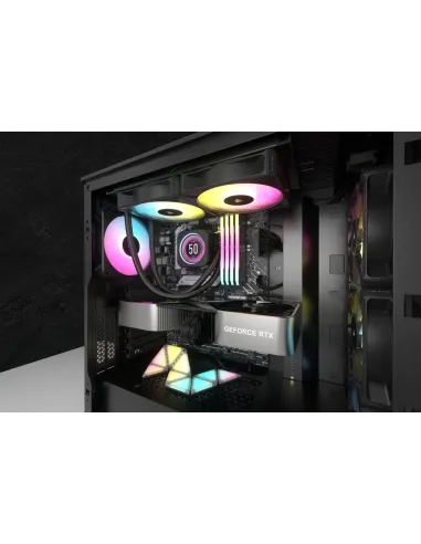 Corsair iCUE H100i ELITE LCD XT Kit de Refrigeración Líquida 240mm Negro