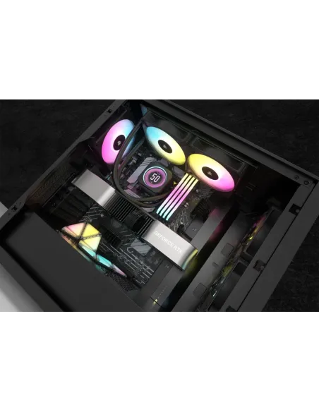 Corsair iCUE H100i ELITE LCD XT Kit de Refrigeración Líquida 240mm Negro