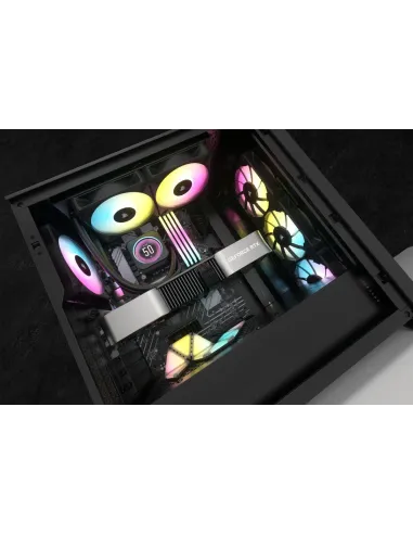 Corsair iCUE H100i ELITE LCD XT Kit de Refrigeración Líquida 240mm Negro