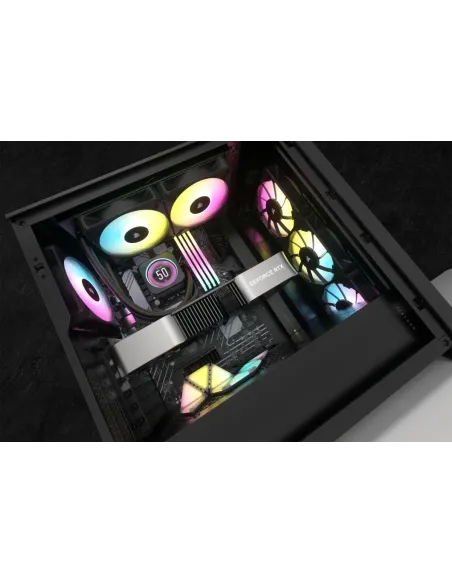 Corsair iCUE H100i ELITE LCD XT Kit de Refrigeración Líquida 240mm Negro