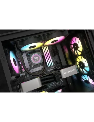 Corsair iCUE H100i ELITE LCD XT Kit de Refrigeración Líquida 240mm Negro