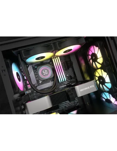 Corsair iCUE H100i ELITE LCD XT Kit de Refrigeración Líquida 240mm Negro