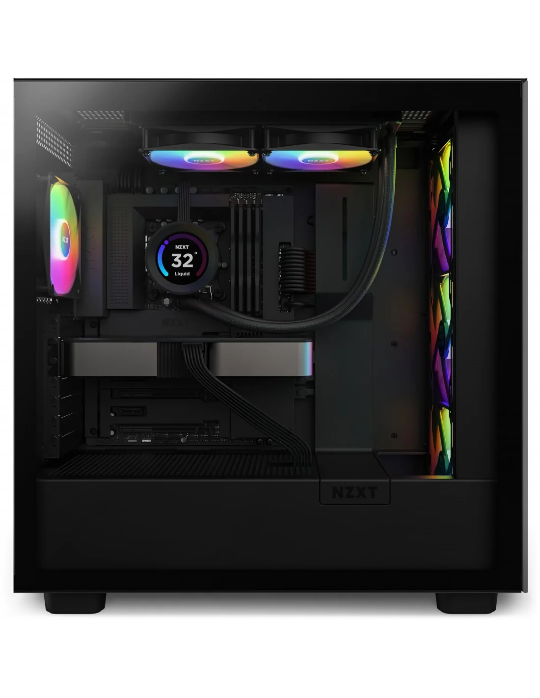 NZXT Kraken Élite 240 RGB Kit de Refrigeración Líquida 240mm Negro