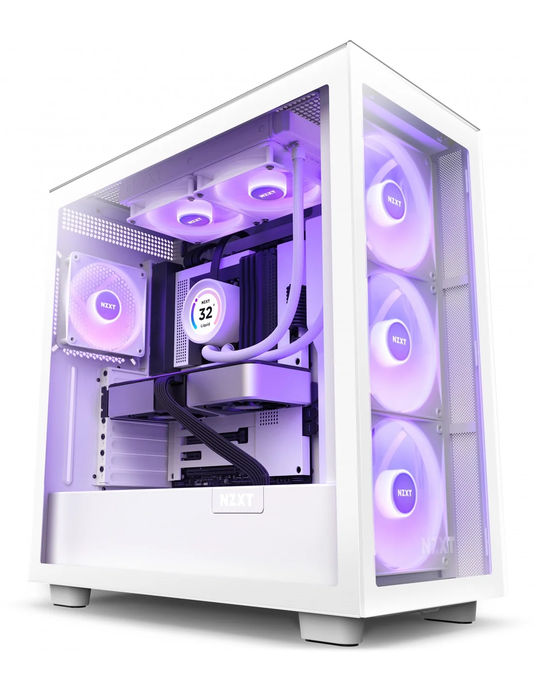 NZXT Kraken Élite 240 RGB Kit de Refrigeración Líquida 240mm Blanco