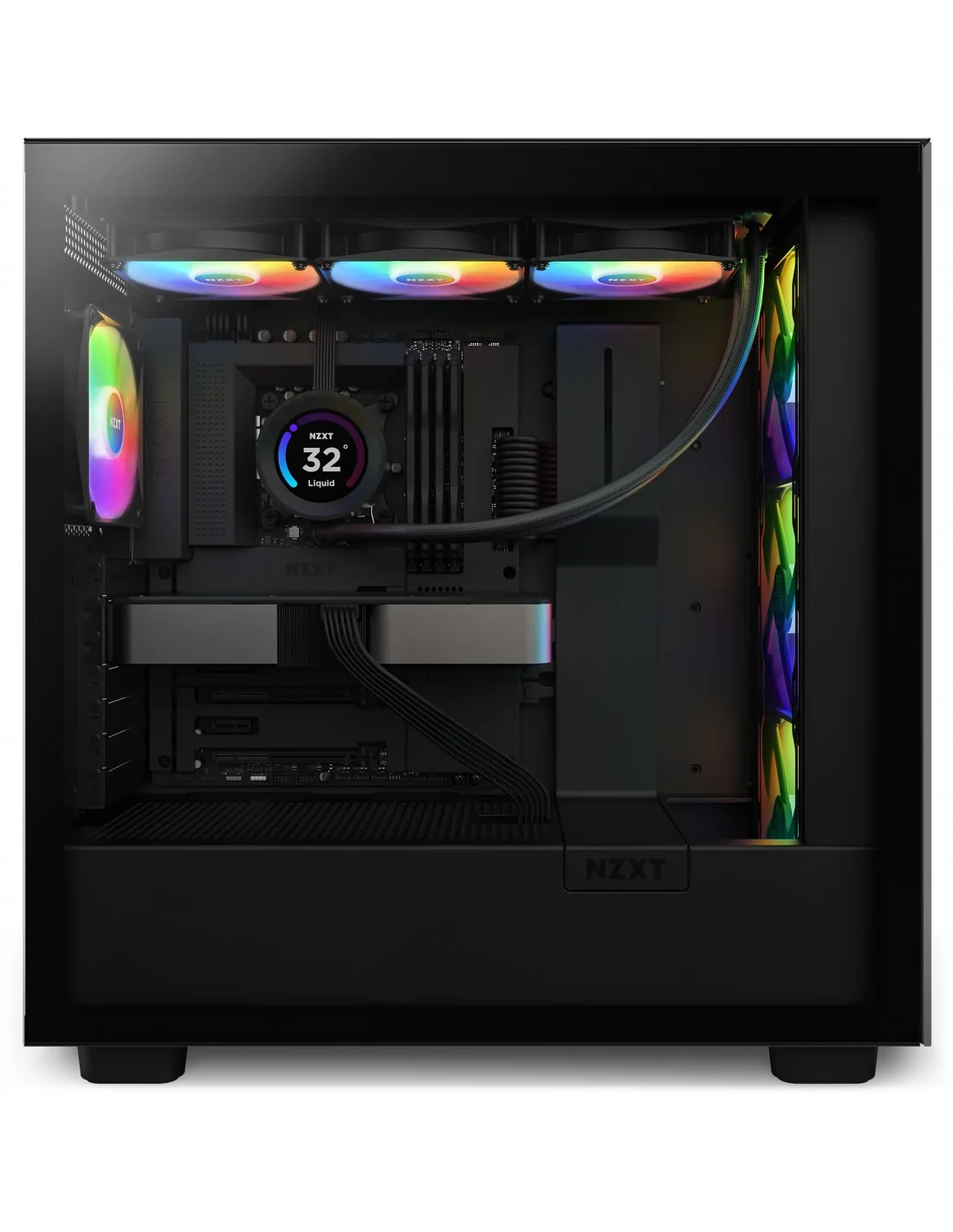 NZXT Kraken Élite 360 RGB Kit de Refrigeración Líquida 360mm Negro