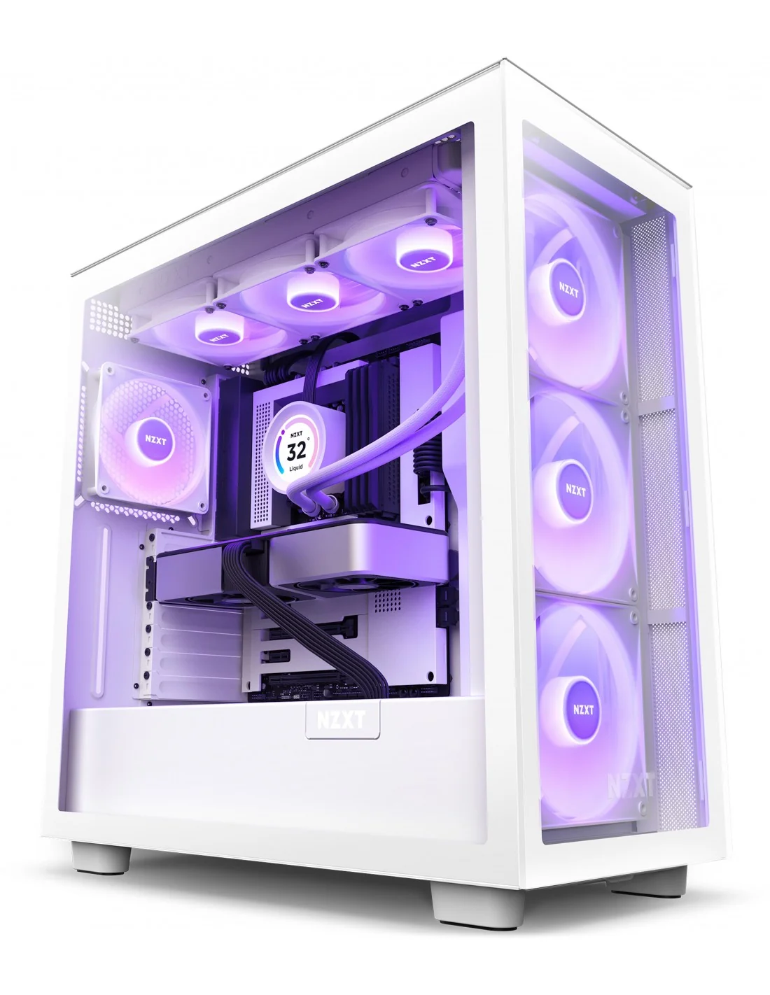 NZXT Kraken Élite 360 RGB Kit de Refrigeración Líquida 360mm Blanco