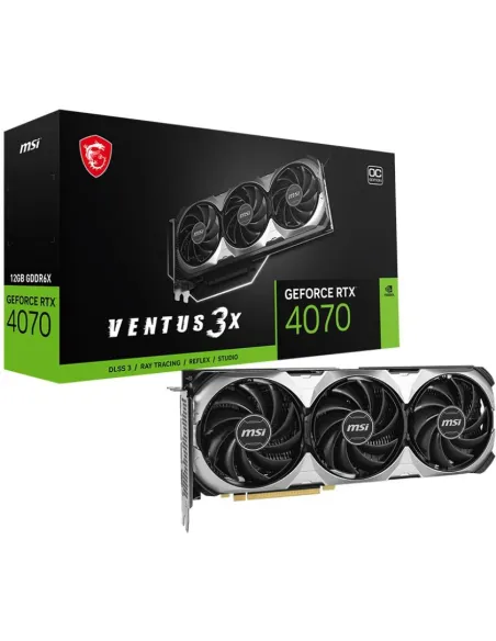 MSI GeForce RTX 4070 VENTUS 3X E OC 12GB GDDR6