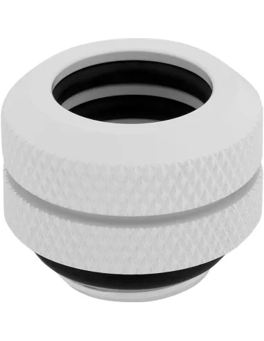 Corsair Hydro X Series XF Hardline 12mm OD Pack de 4 Blanco
