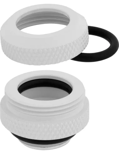 Corsair Hydro X Series XF Hardline 12mm OD Pack de 4 Blanco