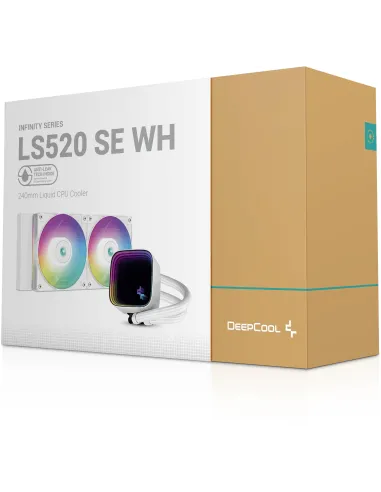 Deepcool LS520 SE Kit de Refrigeración Líquida 240mm Blanco