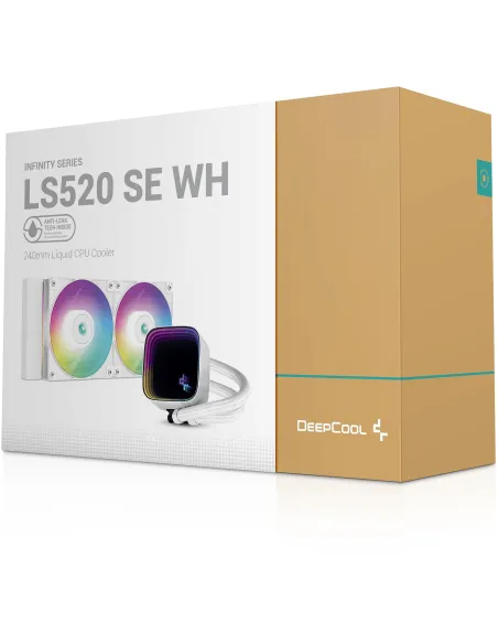 Deepcool LS520 SE Kit de Refrigeración Líquida 240mm Blanco