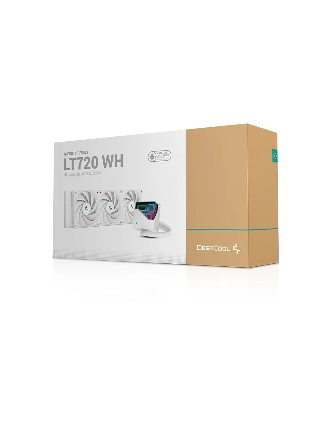 Deepcool LT720 Kit de Refrigeración Líquida 360mm Blanca