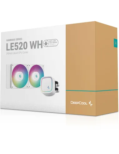 DeepCool LE520 Kit de Refrigeración Líquida 240mm Blanco