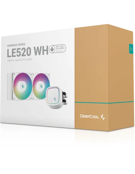 DeepCool LE520 Kit de Refrigeración Líquida 240mm Blanco
