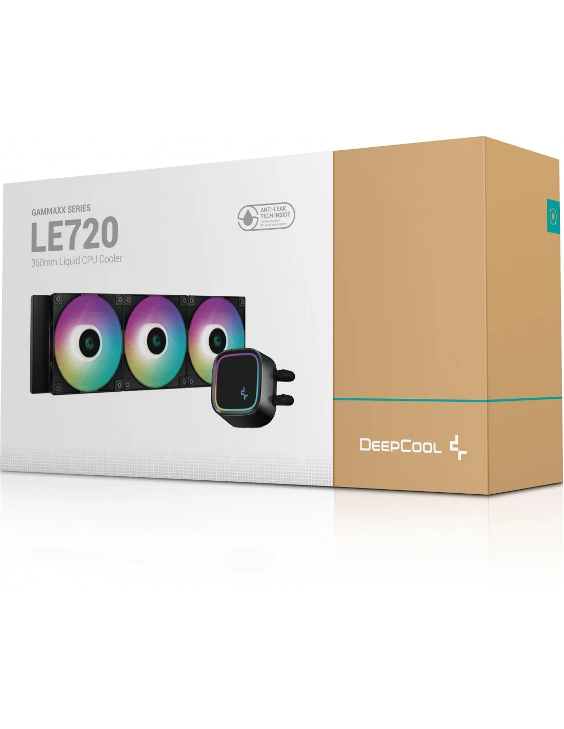 DeepCool LE720 Kit de Refrigeración Líquida ARGB 360mm Negro