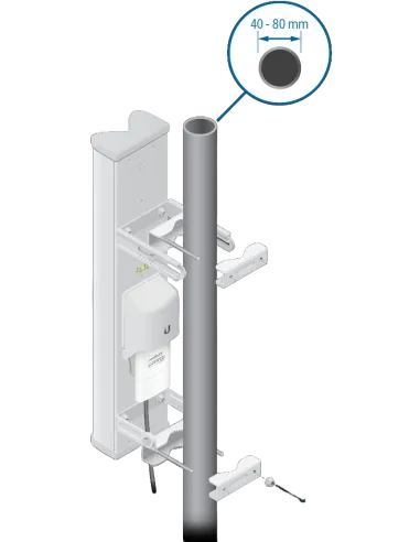 Ubiquiti Airmax Am-2G15-120 Antena Sectorial 2.4ghz 15dbi