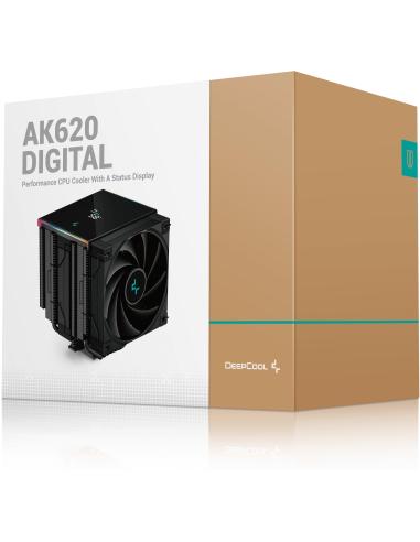 DeepCool AK620 Digital Ventilador CPU 120mm Negro