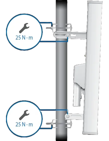 Ubiquiti Airmax Am-2G15-120 Antena Sectorial 2.4ghz 15dbi