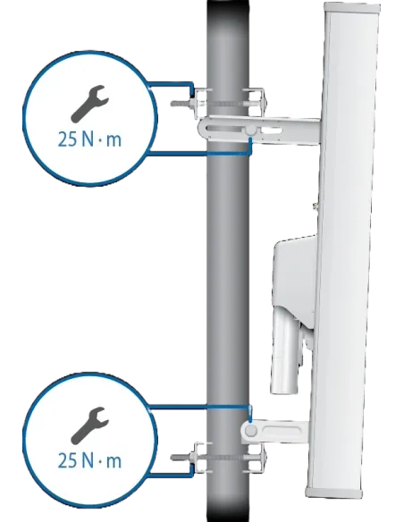 Ubiquiti Airmax Am-2G15-120 Antena Sectorial 2.4ghz 15dbi