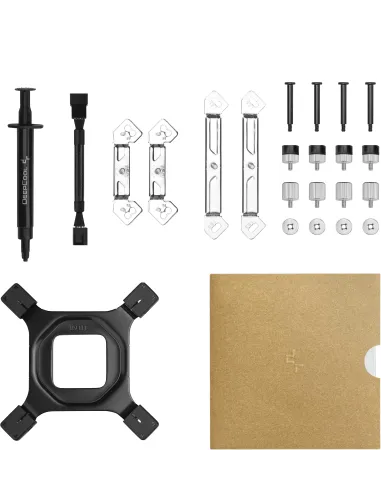 DeepCool AN600 Ventilador CPU Perfil Bajo 120mm Negro