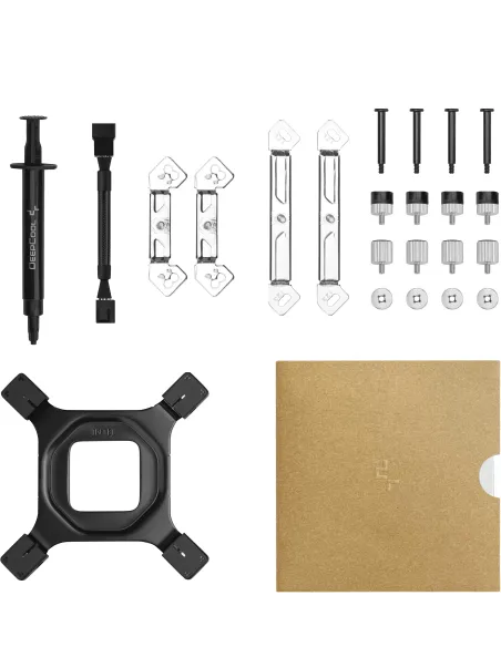 DeepCool AN600 Ventilador CPU Perfil Bajo 120mm Negro