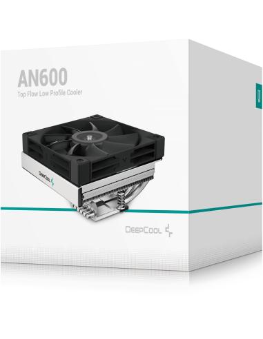DeepCool AN600 Ventilador CPU Perfil Bajo 120mm Negro