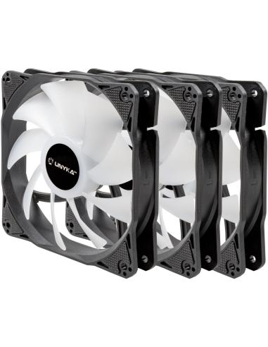 Unyka Aquastorm 360 ARGB Kit de Refrigeración Líquida 360mm Negro