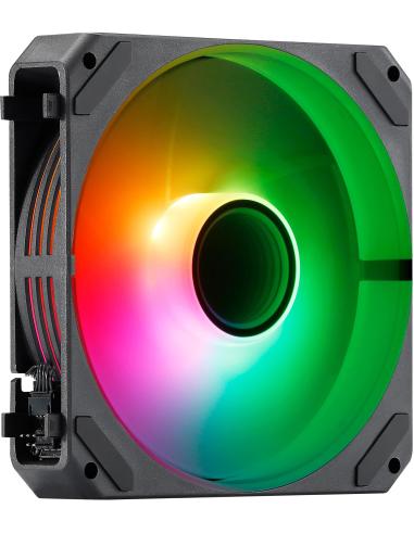 Abysm Arclight 2.0 ARGB Pack 3 Ventiladores 120 mm PWM Negros