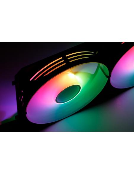 Abysm Arclight 2.0 ARGB Pack 3 Ventiladores 120 mm PWM Negros