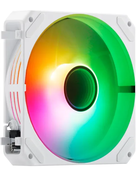 Abysm Arclight 2.0 ARGB Pack 3 Ventiladores 120 mm PWM Blancos